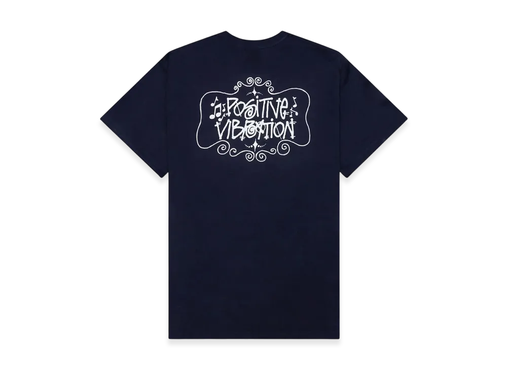 Stussy Positive Vibration Tee "Navy"