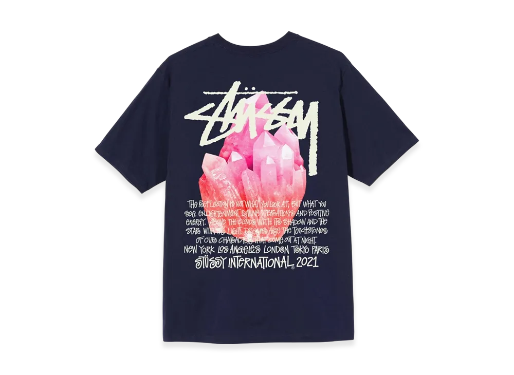 Stussy Reflection Tee "Navy"