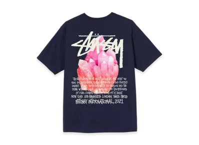 Stussy Reflection Tee "Navy"