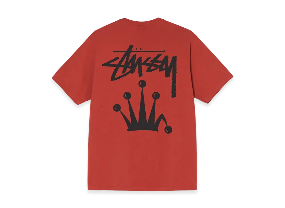 Stussy Stock Crown Tee "Brick"