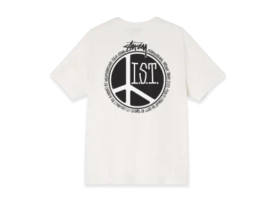 Stussy Peace Dot Pigment Dyed Tee "Natural"