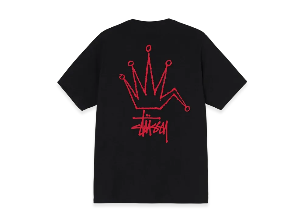 Stussy Broken Crown Tee "Black"