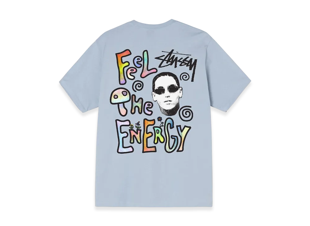 Stussy Energy Tee "Steel"