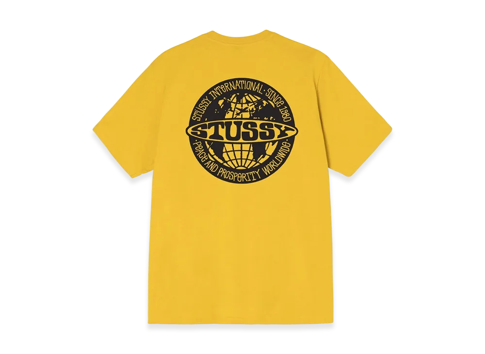 Stussy Worldwide Dot Tee "Honey"