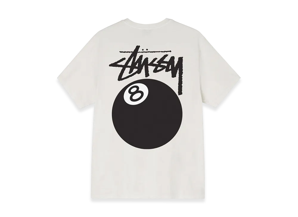 Stussy 8 Ball Pigment Dyed Tee - 21FW "Natural"