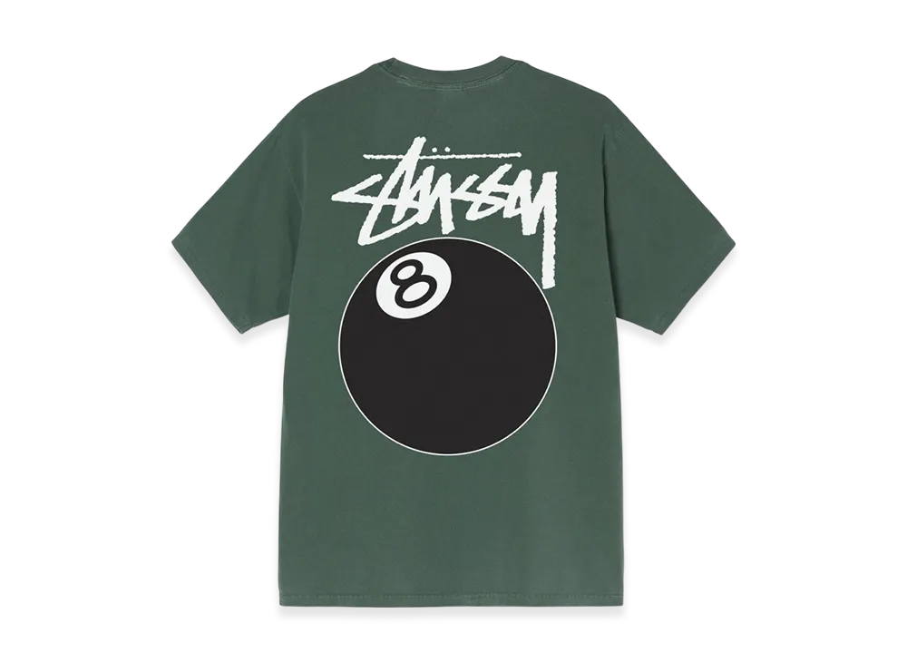 Stussy 8 Ball Pigment Dyed Tee - 21FW "Pine"