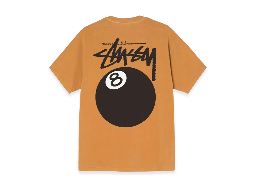 Stussy 8 Ball Pigment Dyed Tee - 21FW "Copper"