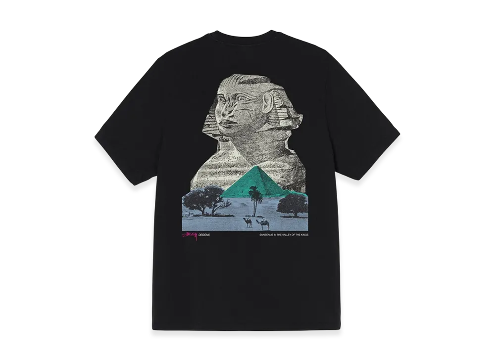 Stussy Sphinx Pigment Dyed Tee "Black"