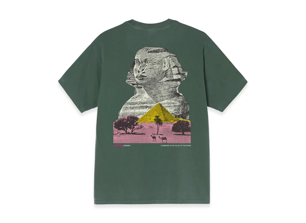 Stussy Sphinx Pigment Dyed Tee "Pine"