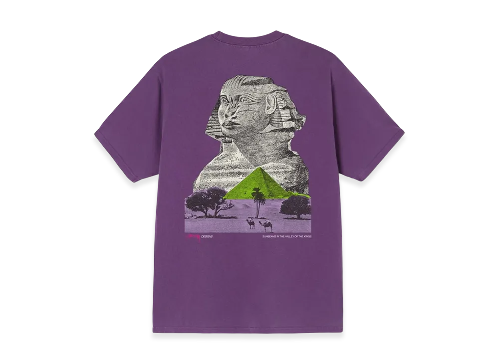 Stussy Sphinx Pigment Dyed Tee "Purple"