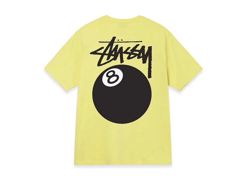 Stussy 8 Ball Tee - 22SS "Yellow" 1904760