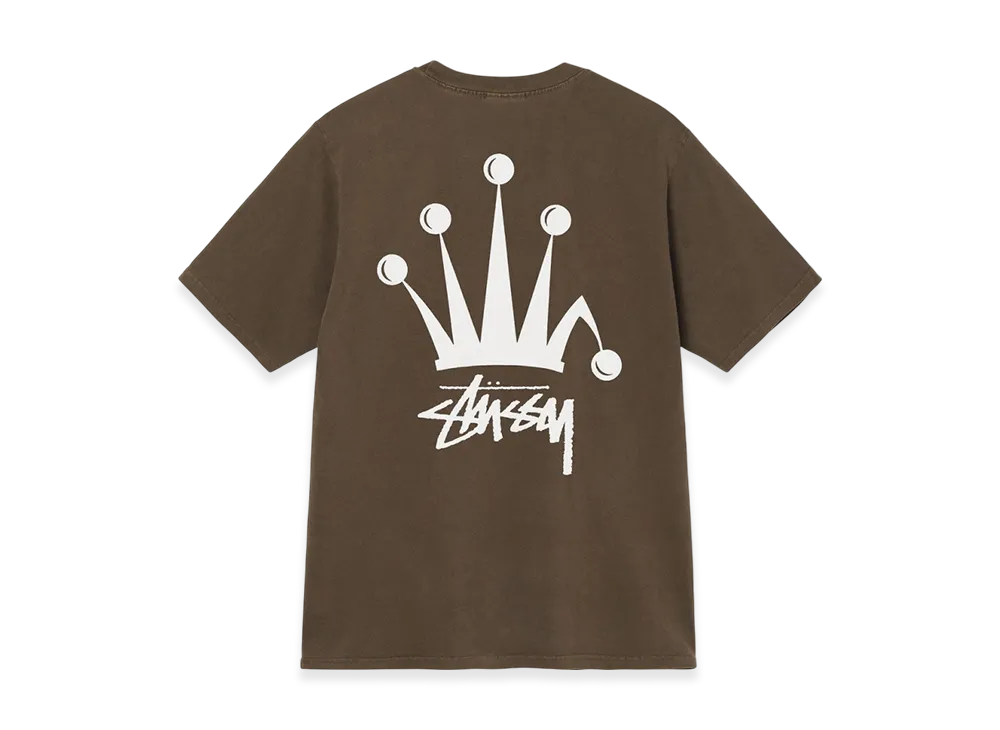 Stussy Regal Crown Tee "Coffee"