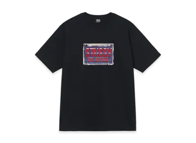 Stussy Plates Tee "Black"