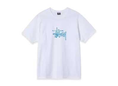 Stussy Gel Stock Tee "White"