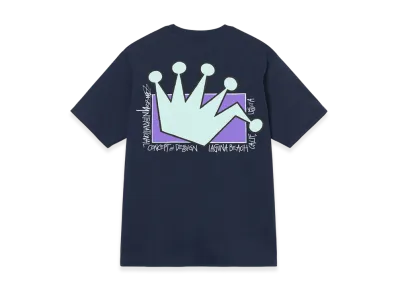 Stussy Lb Crown Tee "Navy"