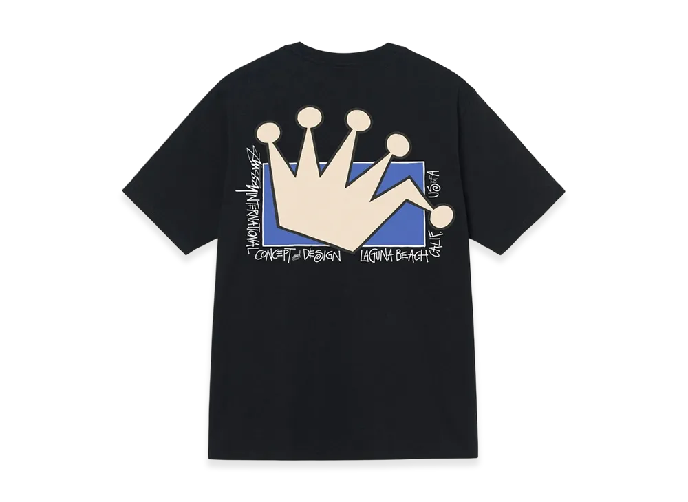 Stussy Lb Crown Tee "Black"