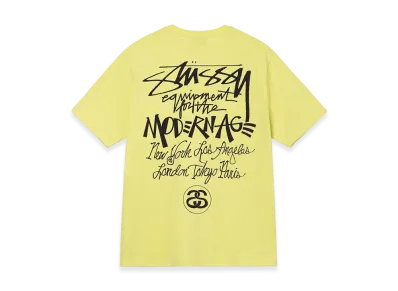Stussy Modern Age Tee "Yellow"