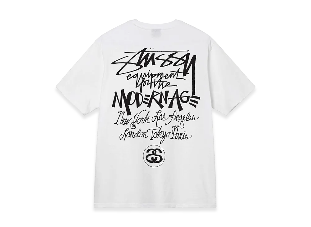 Stussy Modern Age Tee "White"