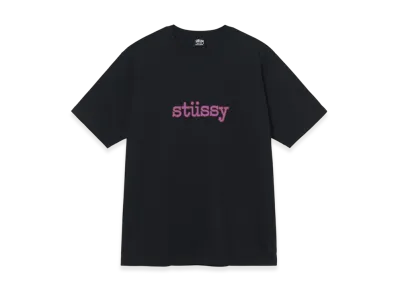 Stussy Typewriter Tee "Black"