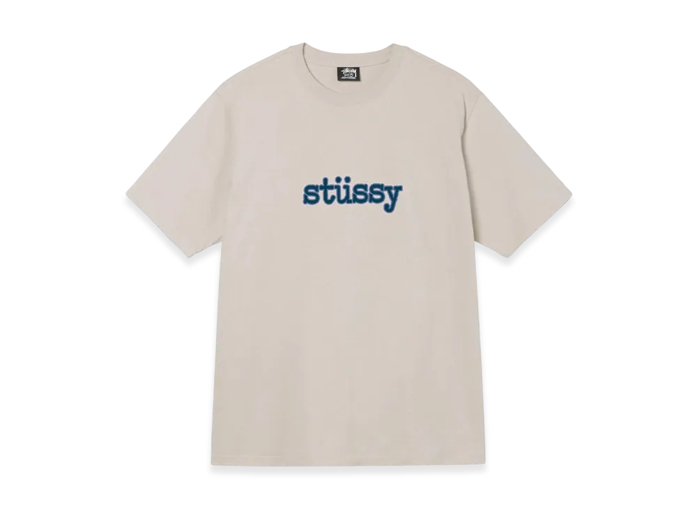 Stussy Typewriter Tee "Smoke"