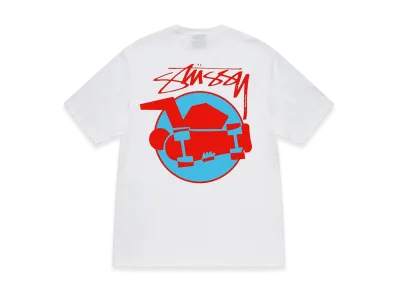 Stussy Skateman Tee "White"