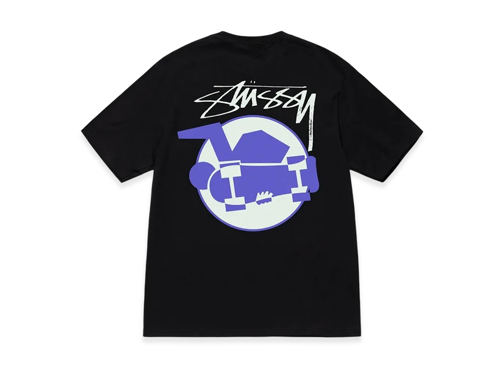 Stussy Skateman Tee "Black"