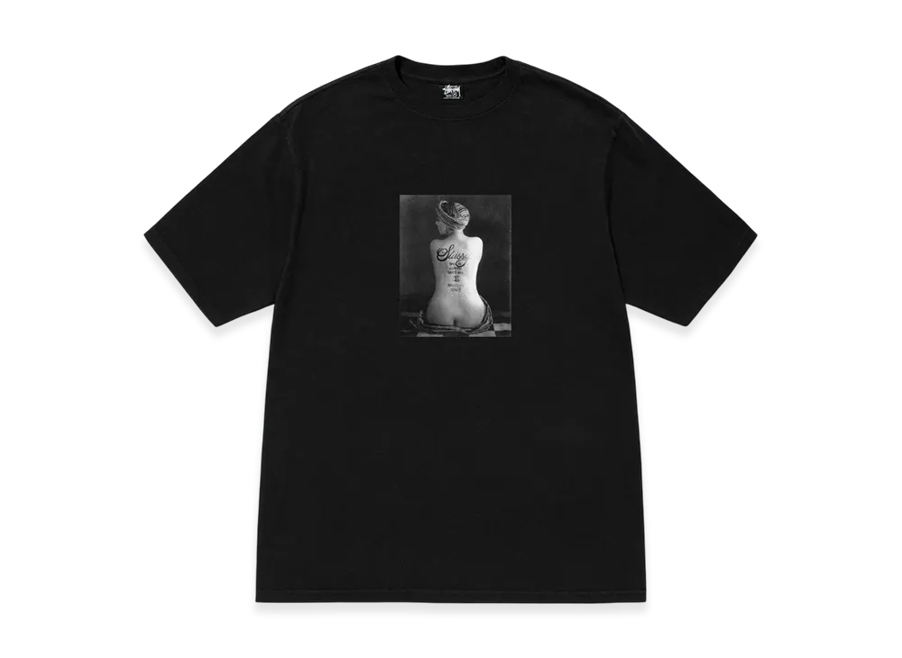 Stussy Le Violon Pigment Dyed Tee "Black"