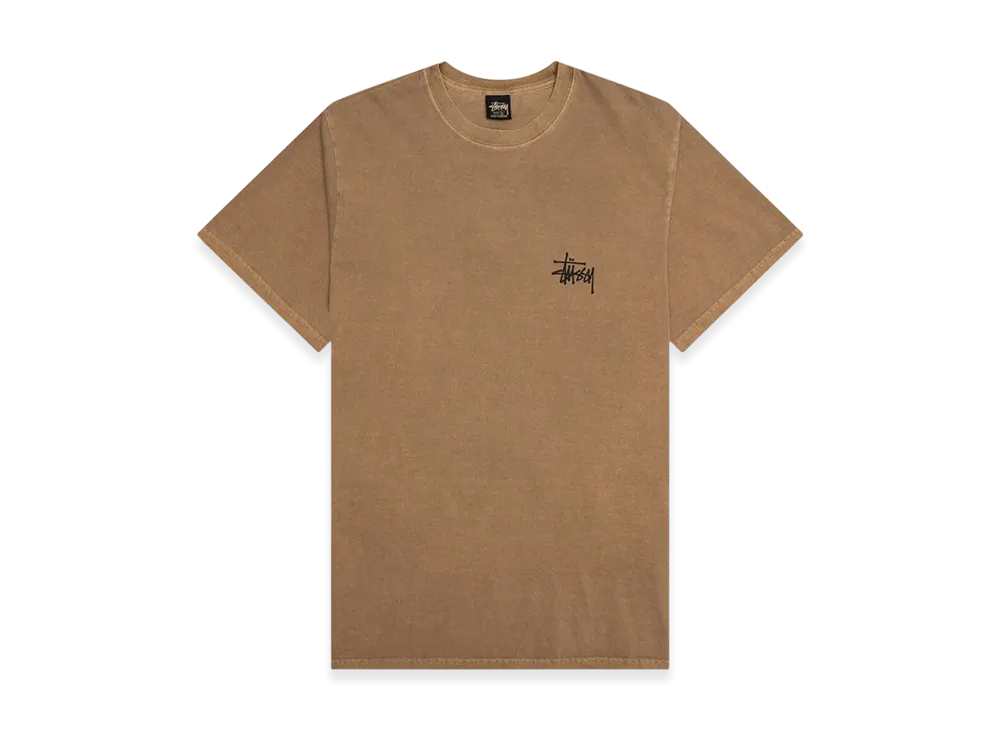 Stussy Solo S Pigment Dyed Tee "Almond"