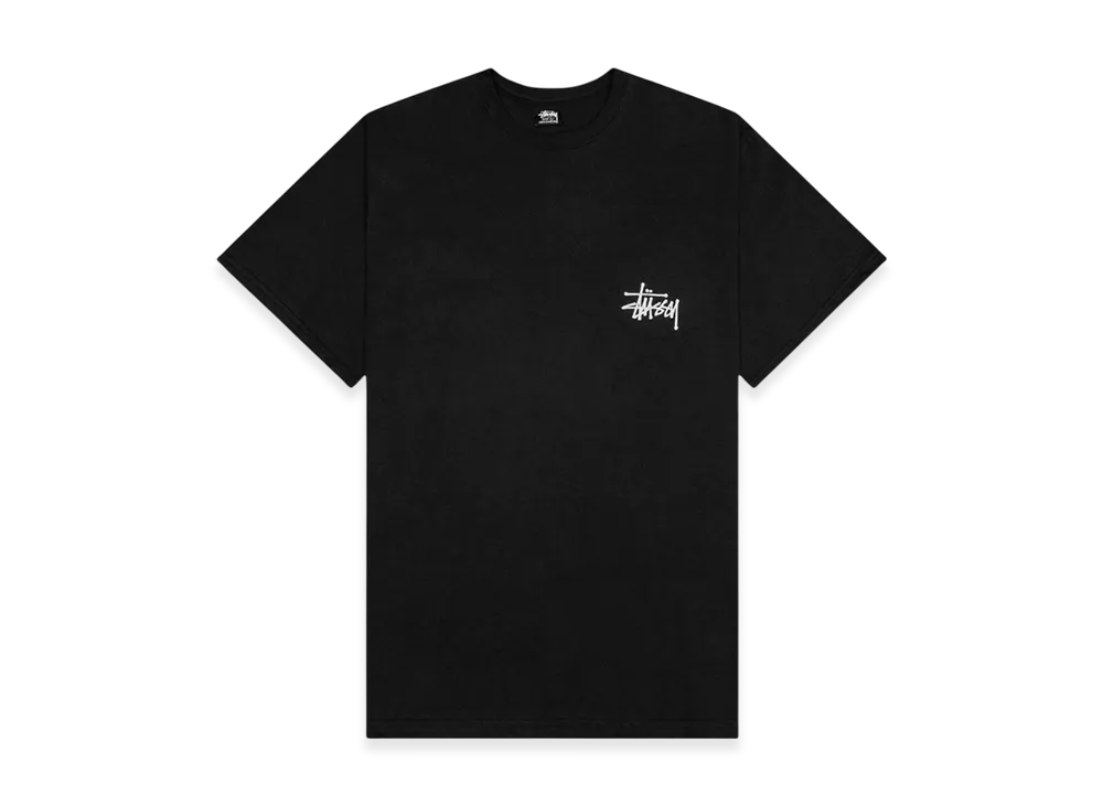 Stussy Solo S Pigment Dyed Tee "Black"