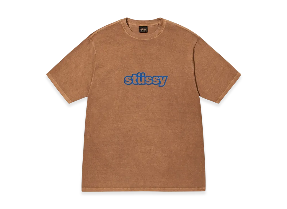 Stussy Thick Pigment Dyed Tee "Almond"