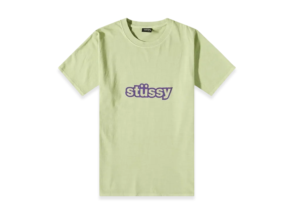 Stussy Thick Pigment Dyed Tee "Sage"