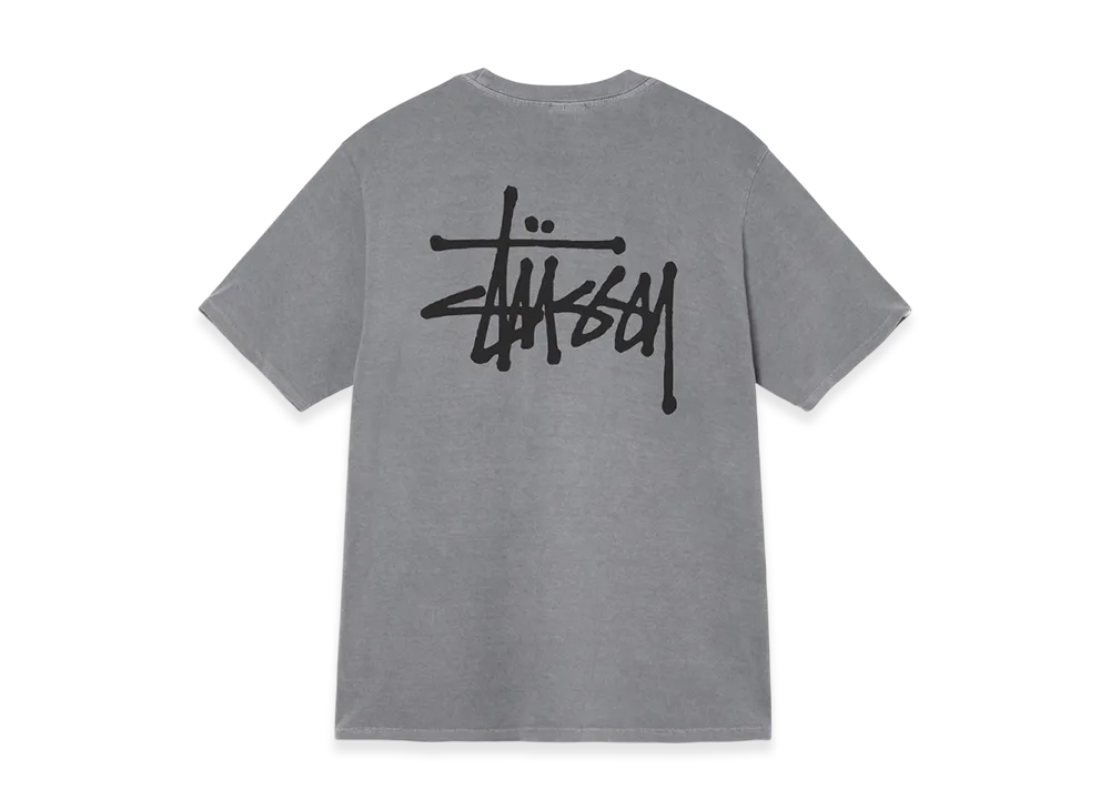 Stussy Basic Stussy Pigment Dyed Tee 2022 "Grey"