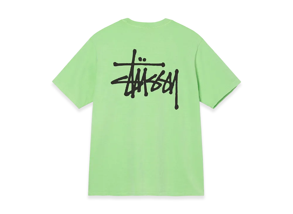 Stussy Basic Stussy Pigment Dyed Tee 2022 "Green"