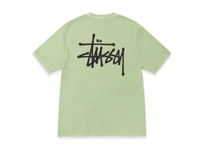 Stussy Basic Stussy Pigment Dyed Tee 2022 "Sage"