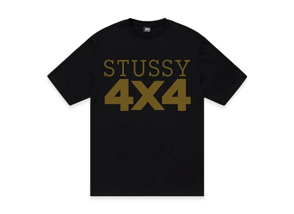 Stussy 4x4 Tee "Black"