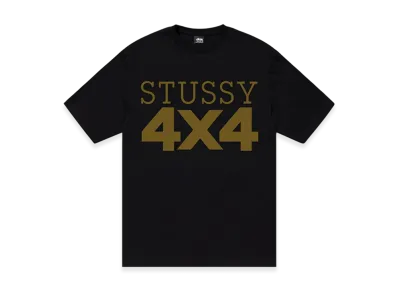 Stussy 4x4 Tee "Black"