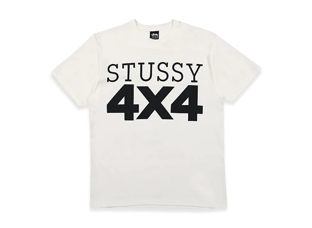 Stussy 4x4 Tee "White"