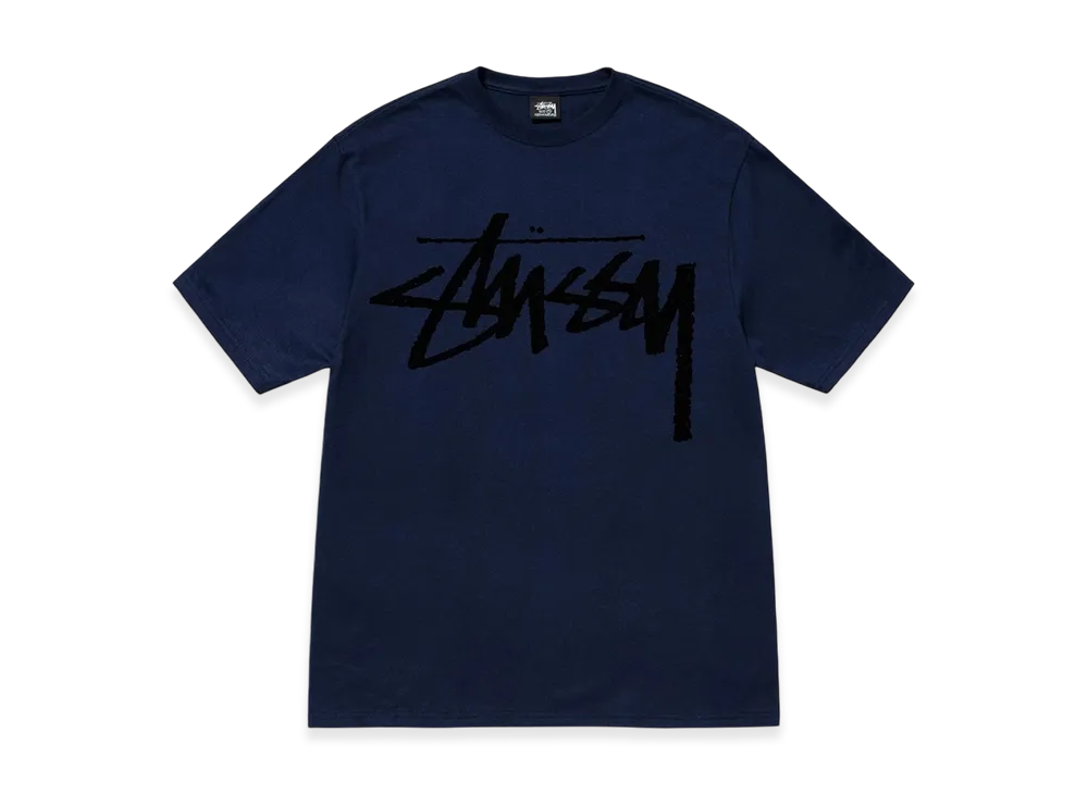 Stussy Big Stock Tee "Navy"