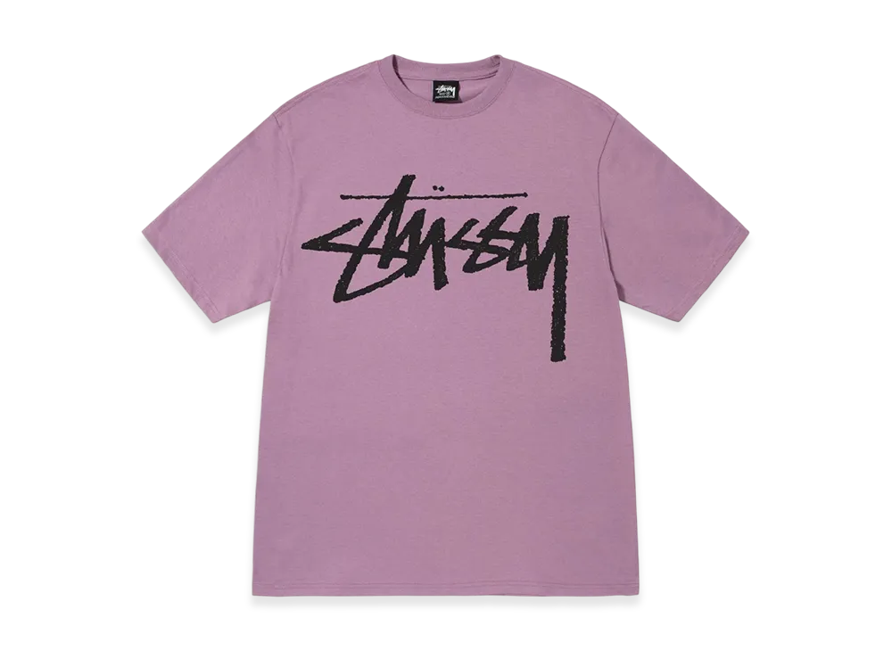 Stussy Big Stock Tee "Orchid"