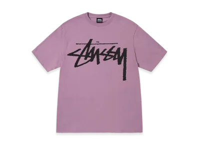 Stussy Big Stock Tee "Orchid"