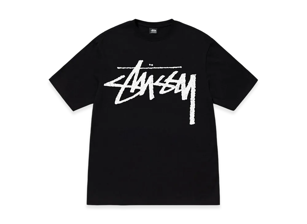 Stussy Big Stock Tee "Black"