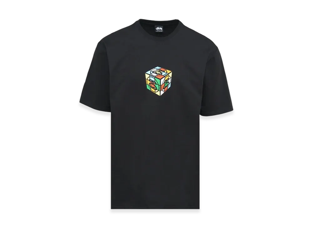Stussy Cube Tee "Black"