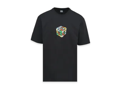 Stussy Cube Tee "Black"
