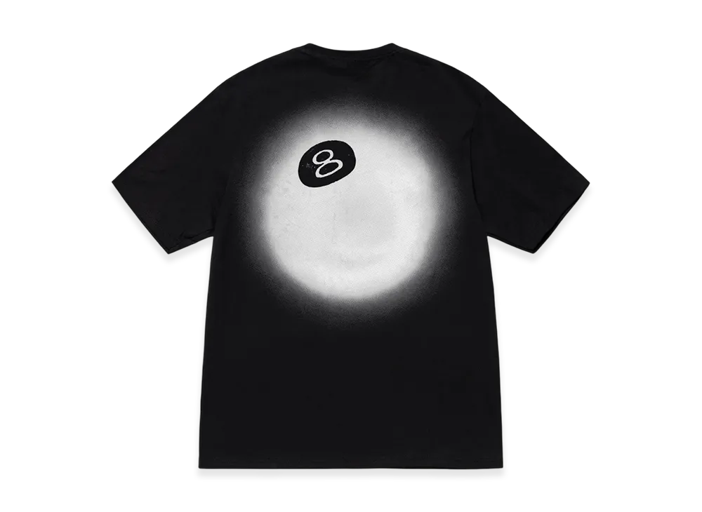 Stussy 8 Ball Fade Tee "Black"