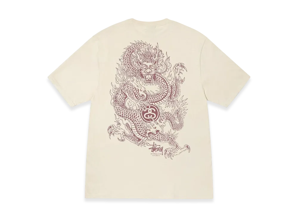 Stussy Dragon Tee "Putty"