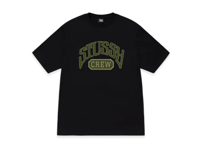 Stussy Crew Tee "Black"