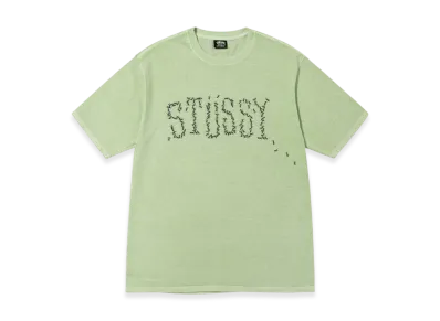 Stussy Ants Pigment Dyed Tee "Sage"