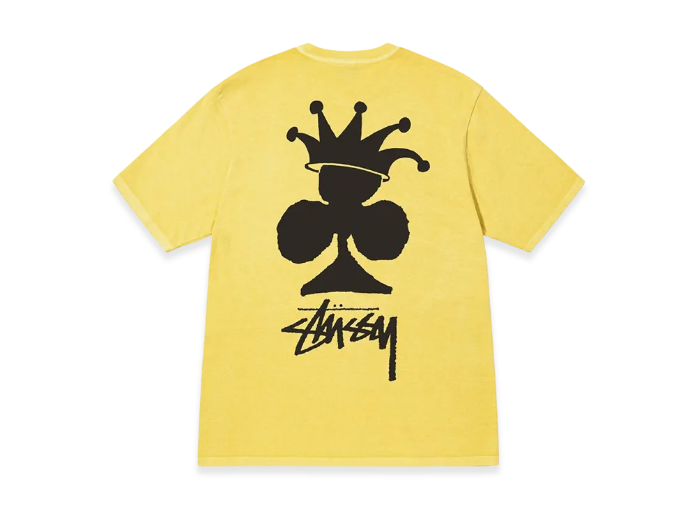 Stussy Club Crown Pigment Dyed Tee "Butter"