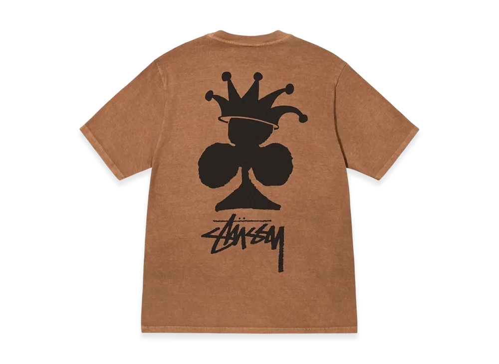 Stussy Club Crown Pigment Dyed Tee "Almond"