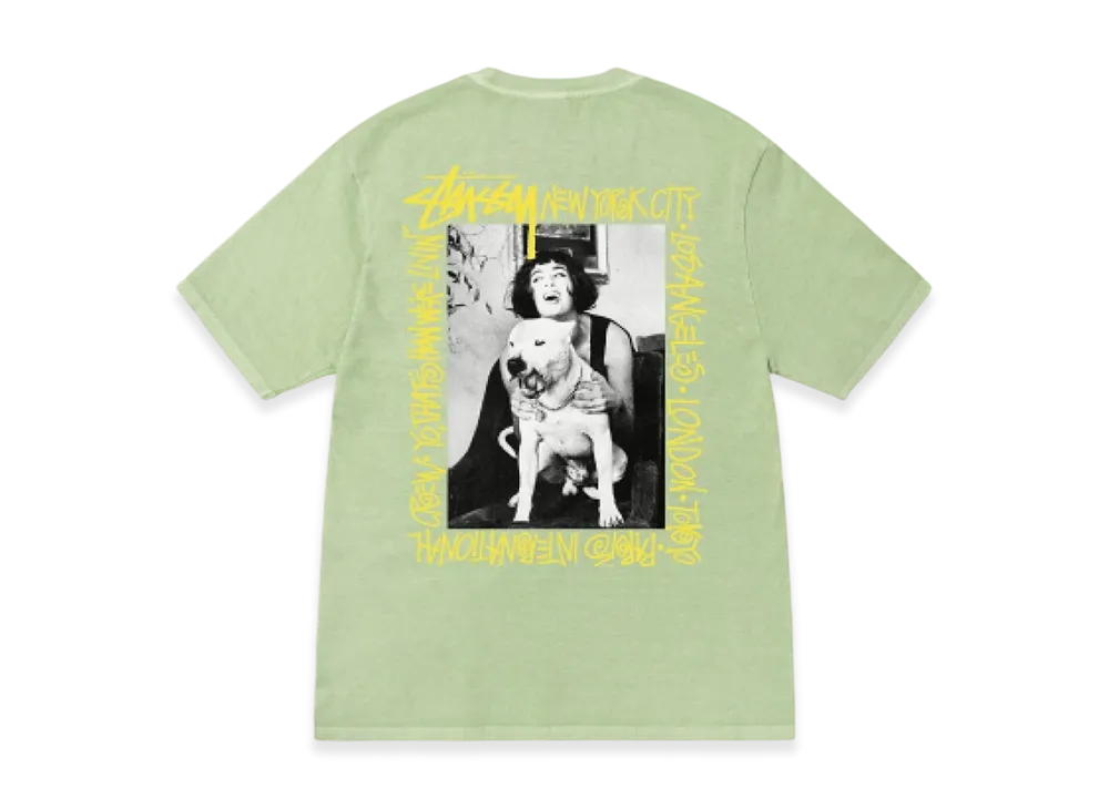 Stussy How We're Livin' Pigment Dyed Tee "Sage"